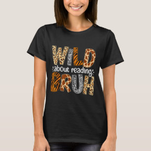 T-shirt Garçons drôles animal sauvage à propos de la lectu