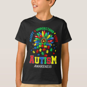 T-shirt Garçons Enfants Autisme 1 Handicap Sensibilisation