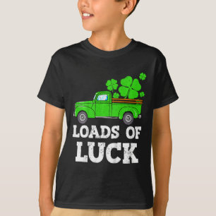 T-shirt Garçons Enfants Joyeux St Patricks Day Chariot Vin