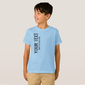 T-shirt Garçons Enfants Meilleur Cool Simple Moderne Bleu  (Devant entier)