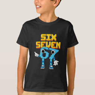 T-shirt Garçons Filles Enfants Italien Brainrot Meme 67 Si