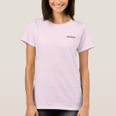 T-shirt Garçons filles imprimé blanc dos (Devant)
