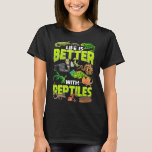 T-shirt Garçons Filles Reptiles Lizard Gecko Dragon Port