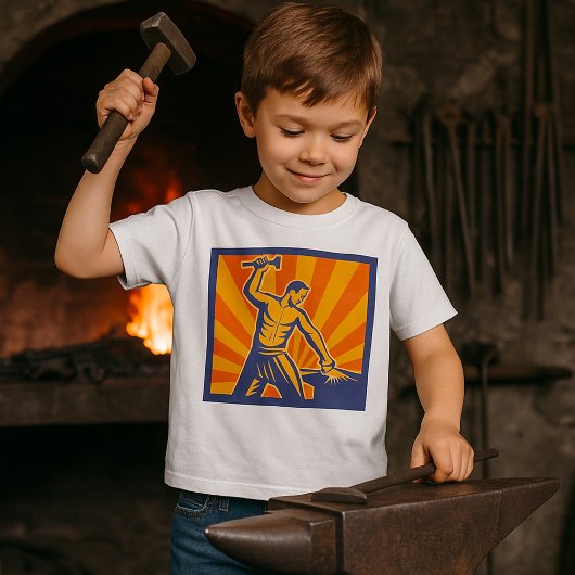 T-shirt Garçons Forgerons