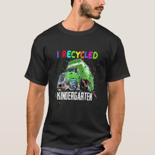 T-shirt Garçons I Recyclé Gardergarten camion à ordures De