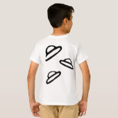 T-shirt Garçons | L'aventure cosmique (Dos entier)