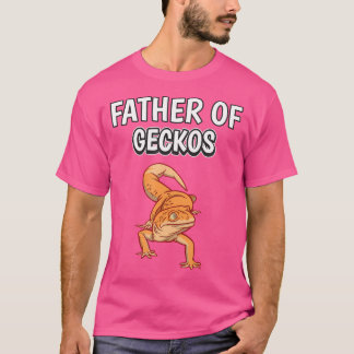 T-shirt Garçons Reptile Papa Fête des pères Père De Geckos