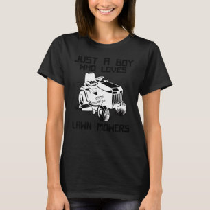 T-shirt Garçons tondeuse à gazon enfants tondeuse pelouse