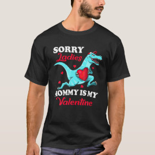 T-shirt Garçons Valentines Jour Désolé Maman Est Mon Gi Va
