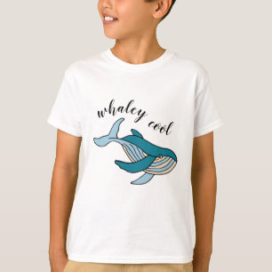 T-shirt Garçons Whaley Cool Océan Baleine