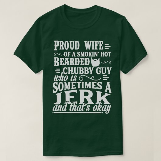 T-SHIRT GARDÉ CHUBBY GUY (Design devant)