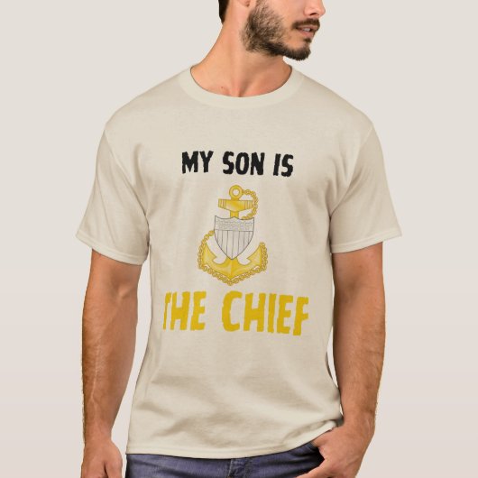 T-shirt Garde-côte Chef Fils (Devant)