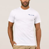 T-shirt Garde côtière avionique Technicien en électricité (Devant)