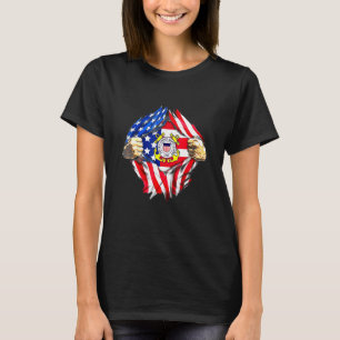 T-shirt Garde côtière Us Flat
