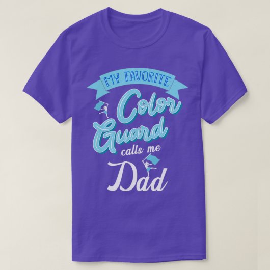 T-shirt Garde couleur papa3 (Design devant)