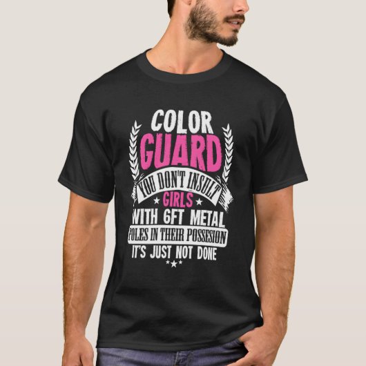 T-shirt Garde-Couleur Pour Un Garde-Couleur (Devant)
