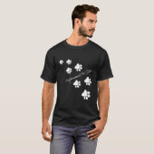 T-shirt Garde d'animaux professionnelle Paws (Devant entier)