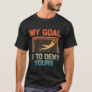 T-shirt Garde de but de football Art Pour Hommes Femmes Ga
