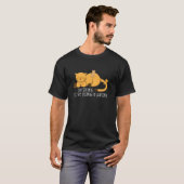 T-shirt Garde de chat Surveillance d'animaux Garde d'anima (Devant entier)