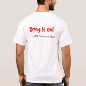 T-shirt Garde de couleur (Dos)