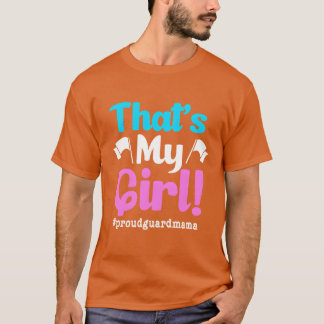 T-shirt Garde de couleur Maman Fanfarecoiffe Ma Fille vint