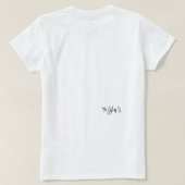 T-Shirt Garde de couleur Noir Blanc (Design dos)