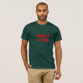 T-shirt Garde de forêt (Devant entier)