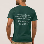 T-shirt Garde de forêt (Dos)