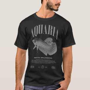 T-shirt Garde de poissons Betta Mode Streetwear