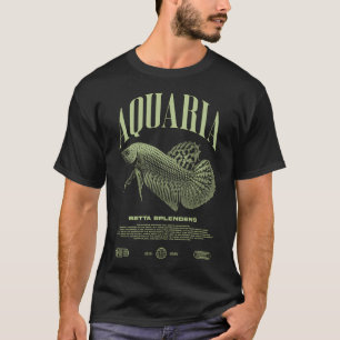 T-shirt Garde de poissons Betta mode streetwear