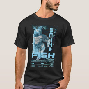 T-shirt Garde de poissons Betta mode streetwear moderne