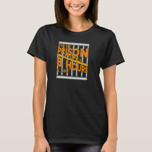 T-shirt Garde de prison pour un bureau de police pénitenti