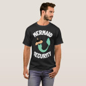 T-shirt Garde De Sécurité Bouncer Et Agent De Sécurité Mer (Devant entier)