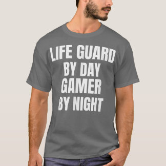 T-shirt Garde De Vie Par Joueur De Jour Par Nuit