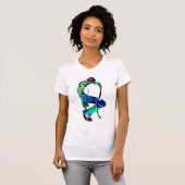 T-shirt Garde d'enfants psychédélique (Devant entier)