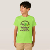 T-shirt Garde d'enfants Rainbow (Devant entier)