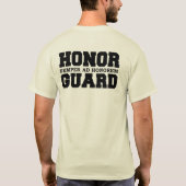 T-shirt Garde d'honneur T avec M14s croisé (Dos)