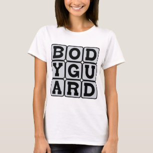 T-shirt Garde du corps, Protecteur personnel