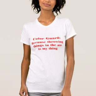 T-shirt Garde du drapeau