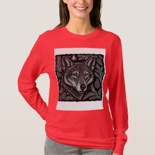 T-shirt Garde forestier Loup – Wil Botanique gravée à la m