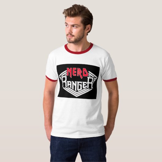 T-SHIRT GARDE FORESTIÈRE NERD (Devant entier)