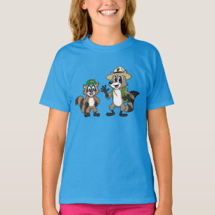 T-shirt Garde forestière Rick et Ricky de Rick de garde