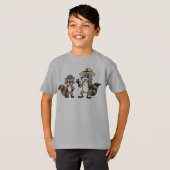 T-shirt Garde forestière Rick et Ricky de Rick | de garde (Devant entier)