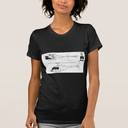 T-shirt Garde forestière/TH de jet de Bell (Devant)
