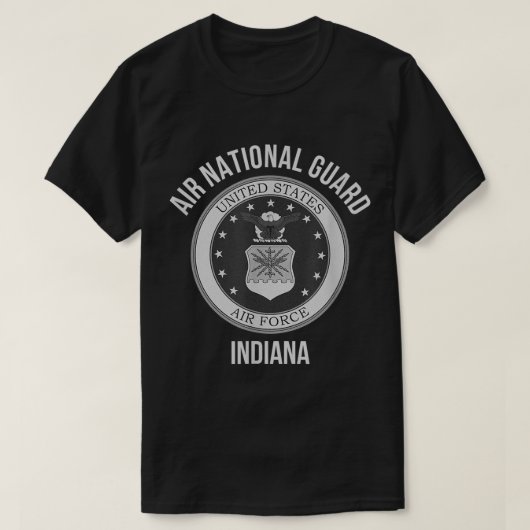 T-shirt Garde nationale aérienne de l'Indiana (Design devant)