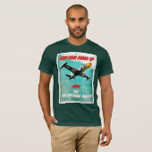 T-shirt Garde nationale d'air (Devant entier)