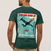 T-shirt Garde nationale d'air (Dos)