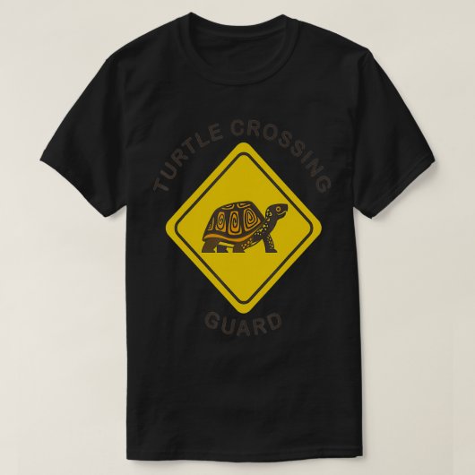 T-shirt Garde-passage des tortues (Design devant)
