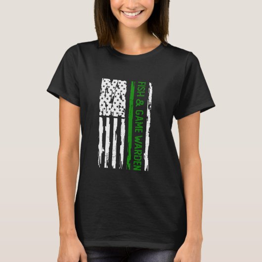 T-shirt Garde-pêche et chasse (Devant)