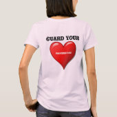 T-shirt Garde ton cœur ! (Dos)